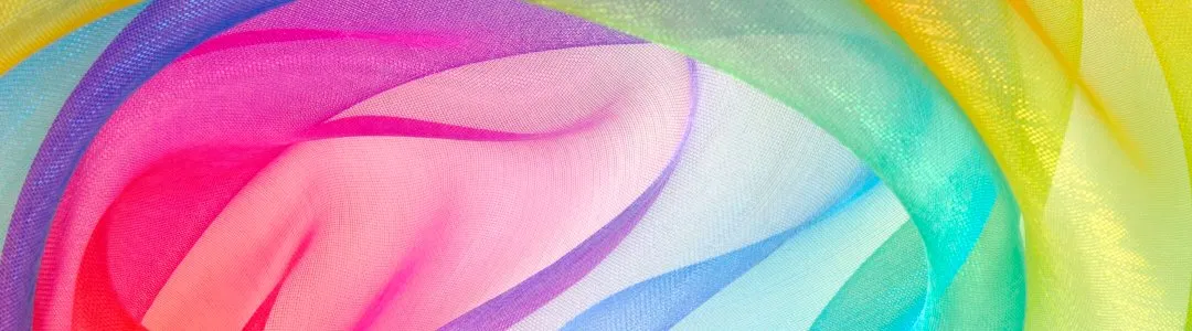 Vibrant saturated color textures showing material quality