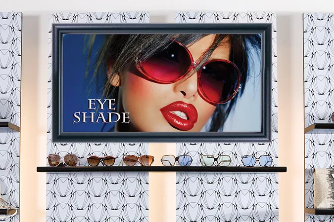Precision retail interior displays and custom vinyl graphics