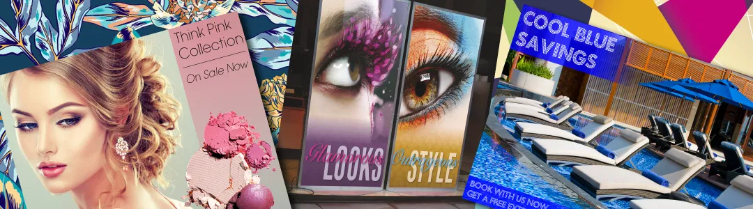 Commercial printing example for QR Codes on Storefront Windows: Turning Foot Traffic into Online Leads